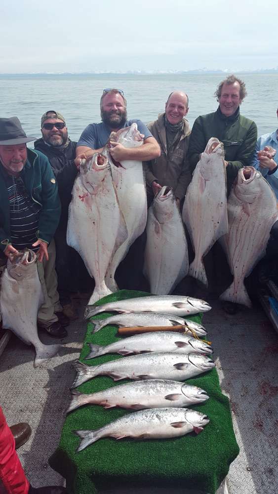 Salmon And Halibut Combo Charters With Alaska Fishing And Lodging