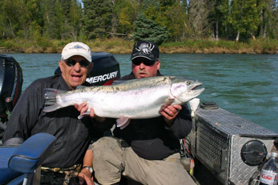 36 Inch Ranobow Trout On Kenai River