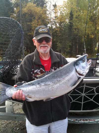 KENAI RIVER SILVER SALMON FISHING GUIDES