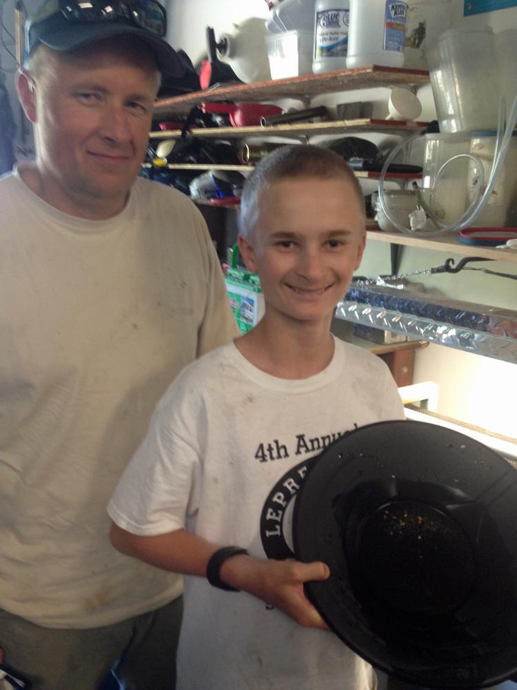 Big Smiles Discovering Gold In Alaska