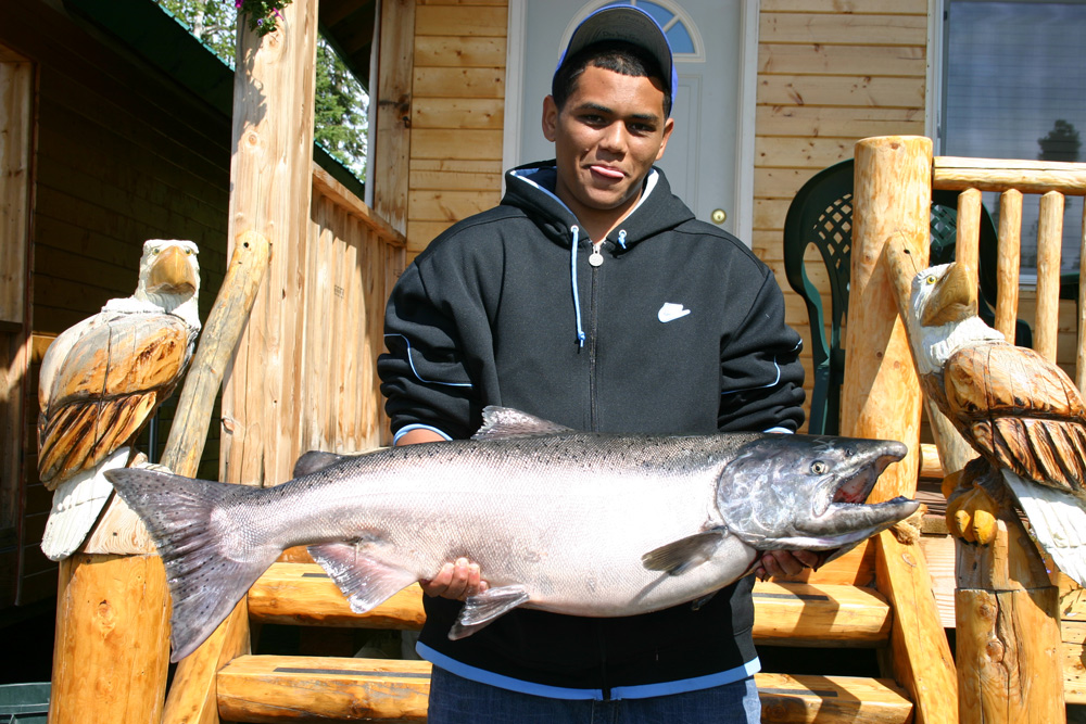 Chinook Smiles In Alaska