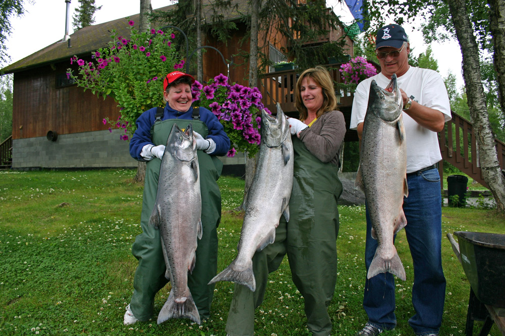 Family Catch In Alaska