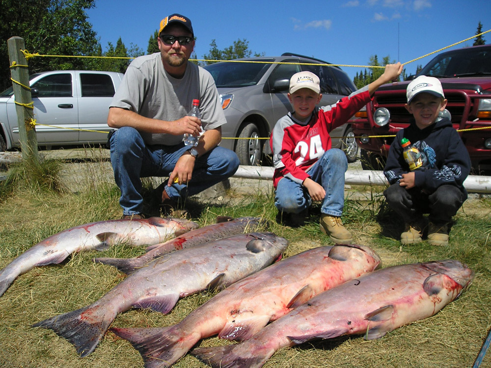 Father Son King Salmon Adventure In Alaska