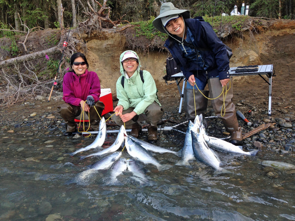 Fill the freezers fishing