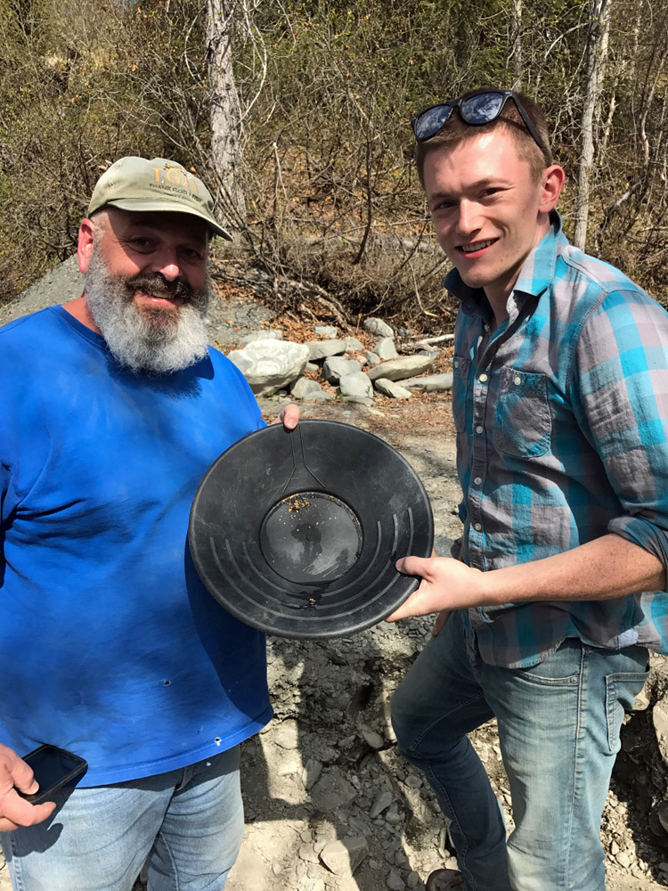 Pan For Gold In Alaska River With Alaska Gold Prospecting.Net 1000