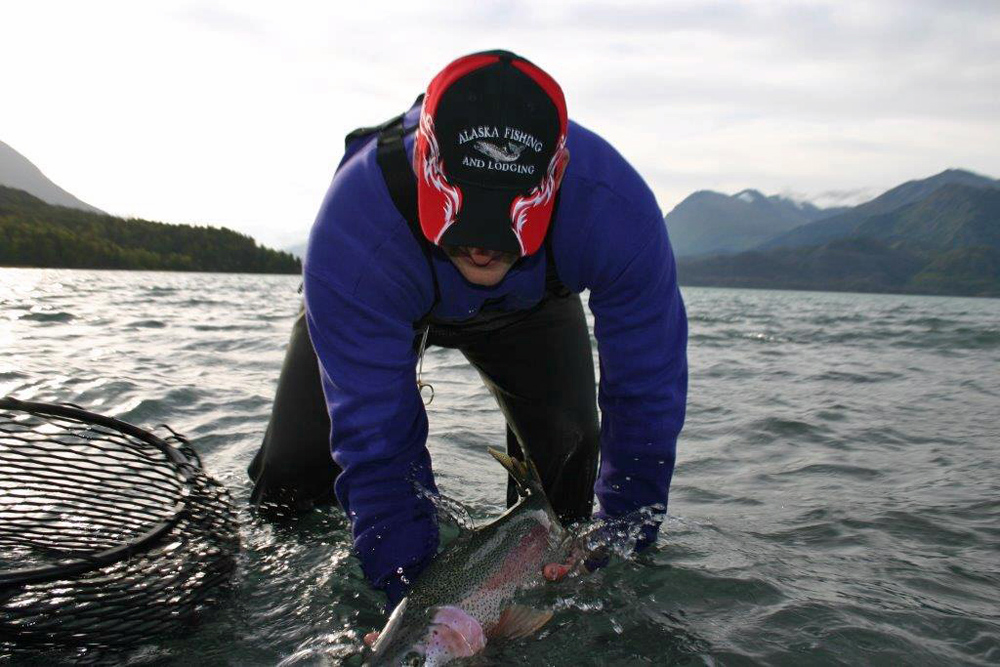 Releasing trophy trout