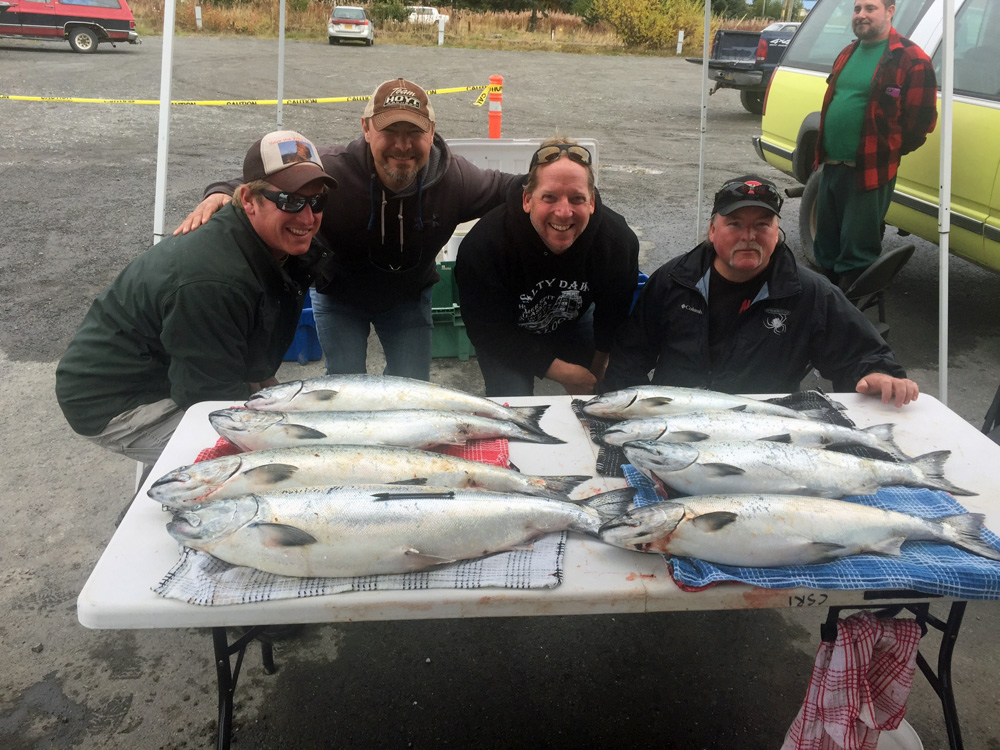 Saltwater King Salmon Fishing In Alaska