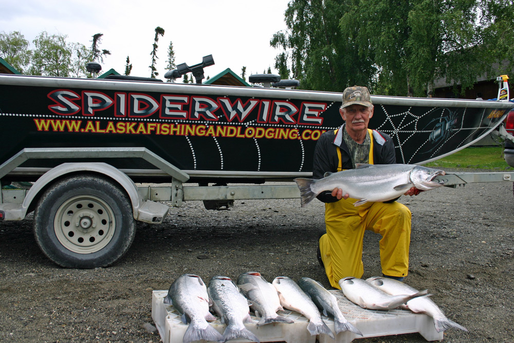 Spider Wire Boat Coho