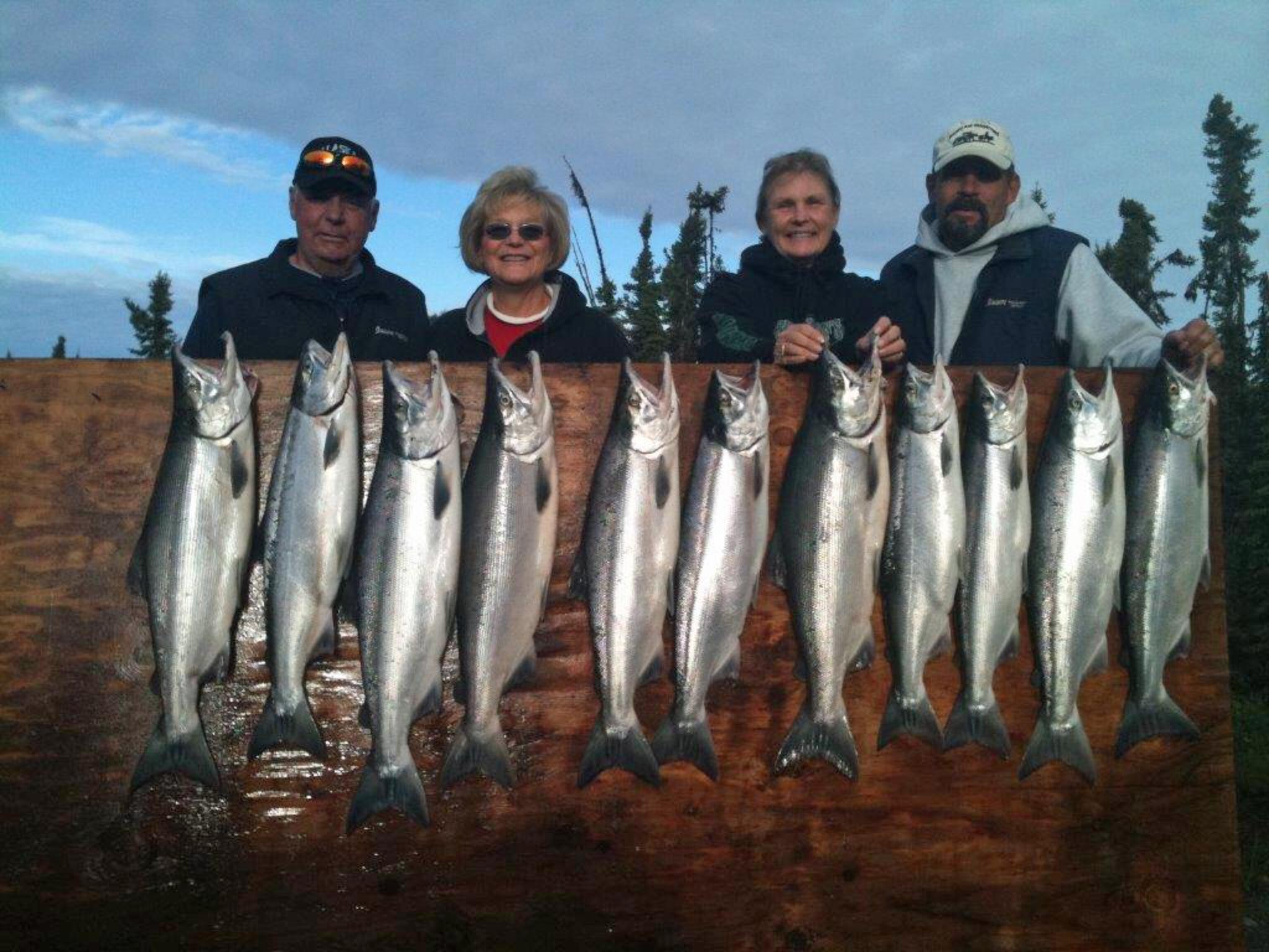 Twilight Silver Salmon Kenai Fishing Trip 1000