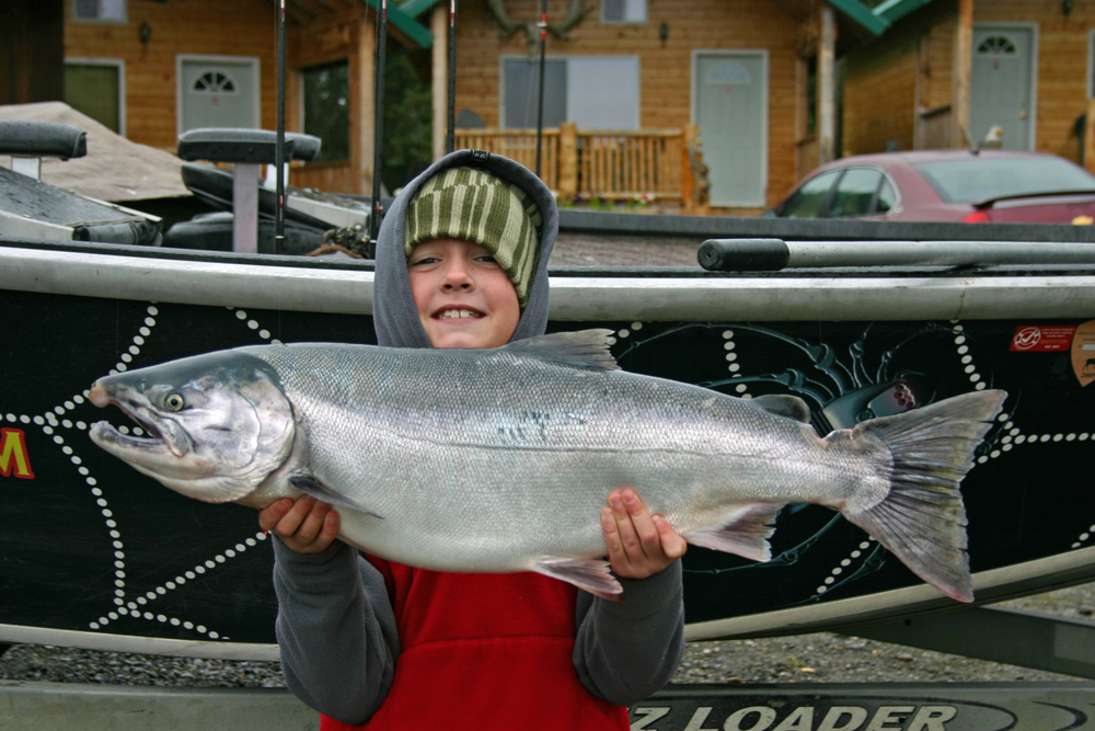 Alaska Silver Salmon Fishing